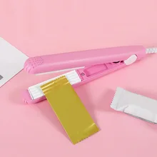 Điện Mini Nhiệt Kín Máy Hộ Gia Đình Thực Phẩm Máy Hút Chân Không Dán Miệng Túi Xách Túi Kẹp Cầm Tay(China)