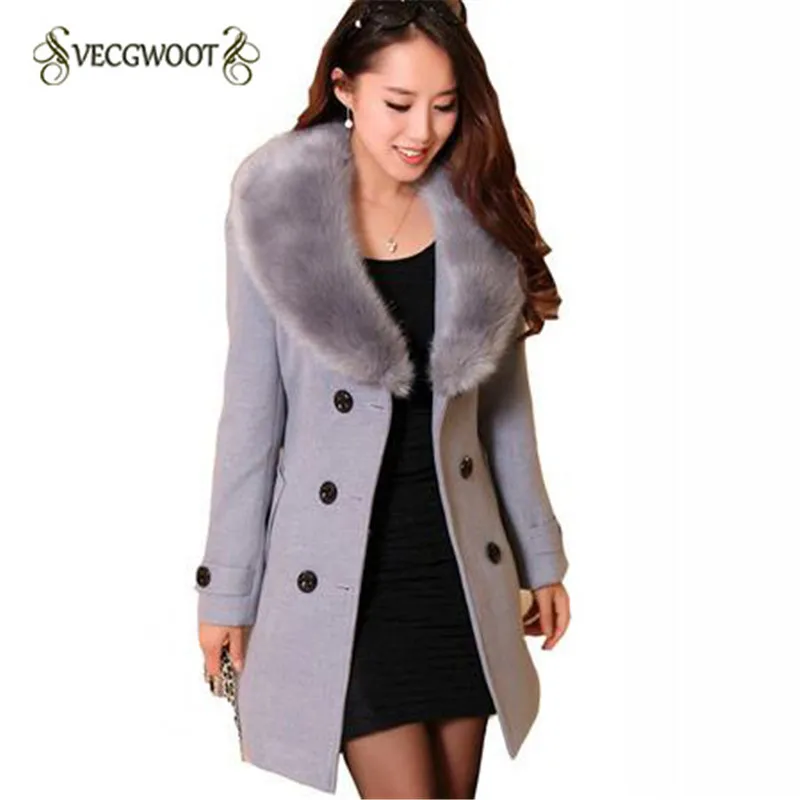 

Medium long Large size Winter Women Woolen Jacket 2019 New Solid color Comfortable Long-sleeved Women Woolen Jacket M-5XL SES627