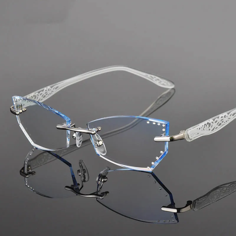 1.61 Index Single Vision Prescription Eyeglasses Diamond Trimming