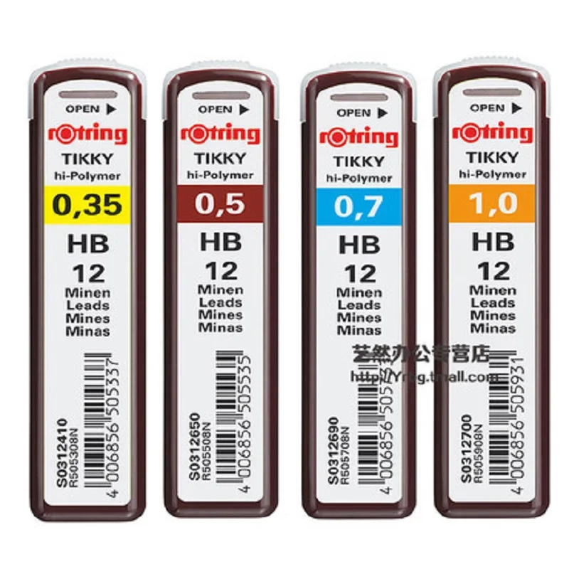 

Germany original rotring automatic pencil replacement lead activity lead automatic refills