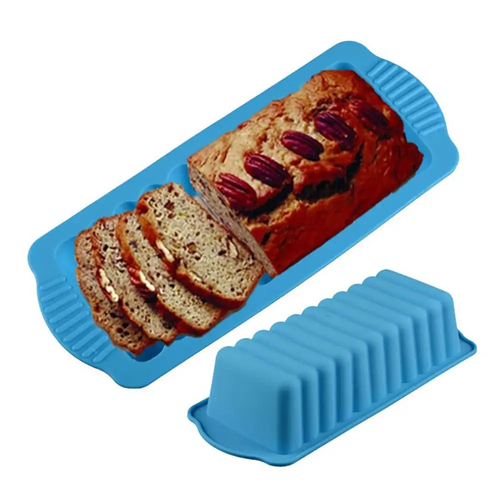 

Rectangle Cooking Mold Silicone Bakeware Kitchen Bread Cake Decorate Baking Tool