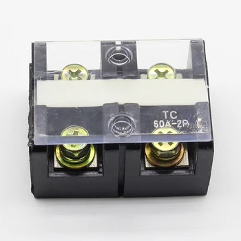 

TC-602 fixed high current terminal block row row (60A 2P)