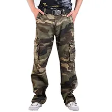 2019 New Men Cargo Pants army green big pockets decoration mens Casual trousers easy wash male autumn army pants men pockets decoration pants