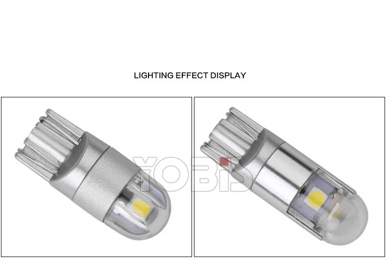 6 шт. led T10 3030 маленькая лампочка, панельная лампа, белые, синие, желтые лампочки для габаритных огней, лампа для чтения, боковая лампа для двери