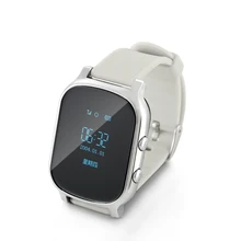 TURNMEON Kid Smartwatch GSM GPS Tracker SIM For Children Smart watch Phone SIM Smart bracelet T58 Children Watch for iOS Android