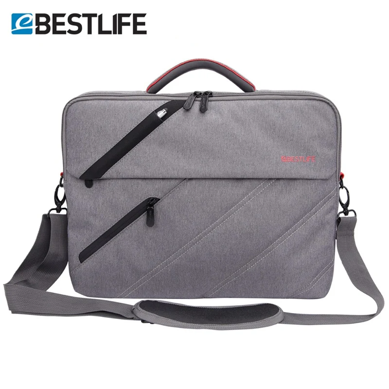 BESTLIFE унисекс бизнес-портфель для мужчин 15,6 "переносная сумка для ноутбука серая Противоугонная сумка через плечо