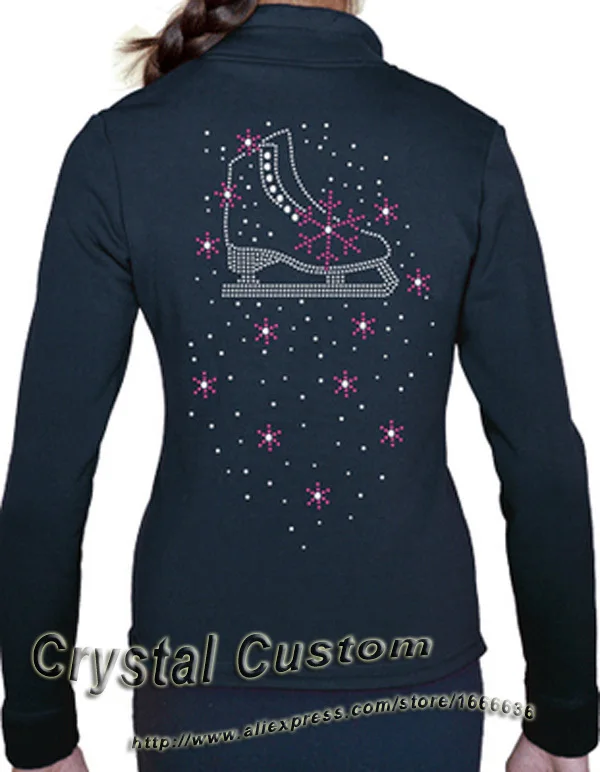 Buy 2016 Hot Sales Ice Skating Black Jackets Beautiful