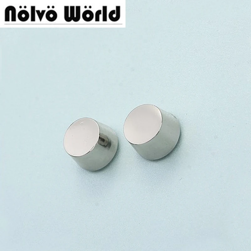 Audacious 50pcs 6 Colors 11*6.5mm Round Head Rivet Screw For Bags Hardware,bags Handbags Purse Feet Rivets Good For Energy And The Spleen Luggage & Bags