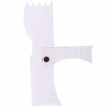 

1PCS Rotating Beard Style Comb Beard Shaping Styling Template Beard Comb All-In-One Tool Comb For Hair Beard Trim Template