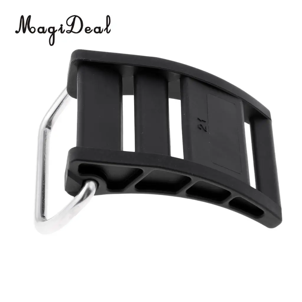 MagiDeal Universal Scuba Diving BCD Tank Cylinder 2 inch Strap Cam Buckle Replacement Kit - Strong, Lightweight & Durable