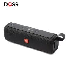 DOSS E-go ll Bluetooth динамик портативный открытый беспроводной динамик s звуковая коробка IPX6 Водонепроницаемый Пылезащитный для путешественника пляж телефон