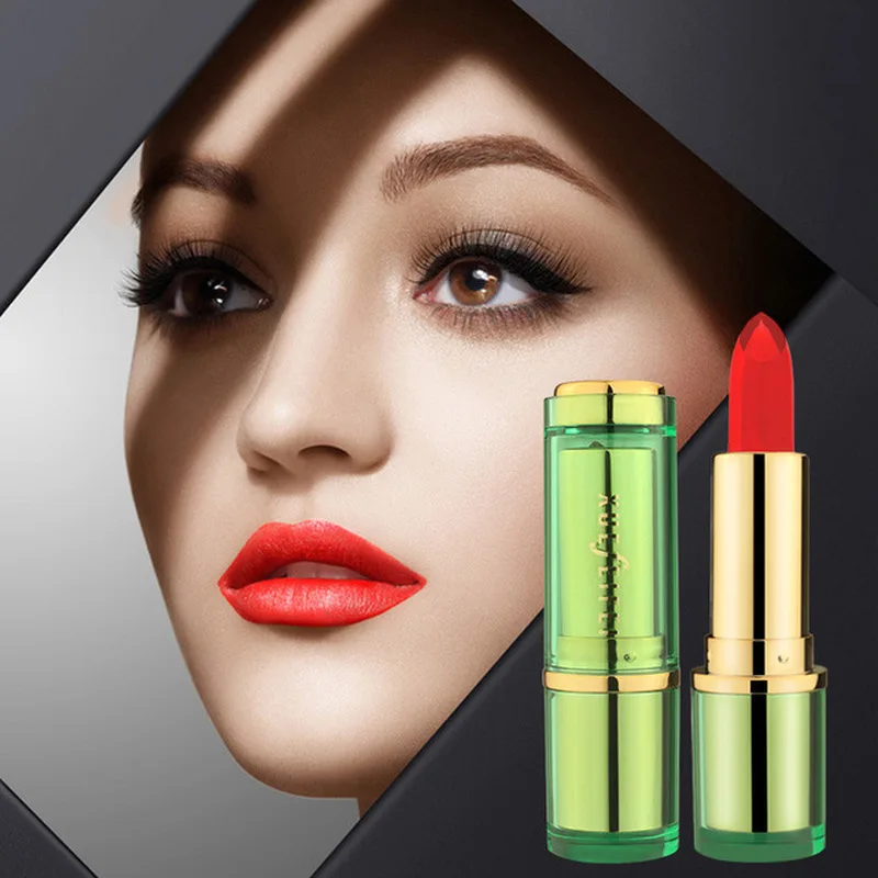 

Women's Fashion Lipstick Lip Stick Aloe Vera Moisturizing Color Changing Lipstick Long Lasting Beauty No fading Non-stick cup