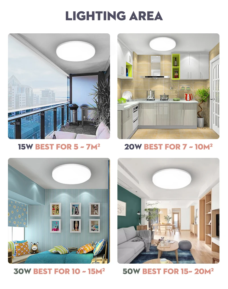 HTB1YUuCcEGF3KVjSZFoq6zmpFXag Ultra Thin LED Ceiling Lights 15/20/30/50W Modern Led Ceiling Lamps for Living Room Surface Mounted Led Ceiling Lighting