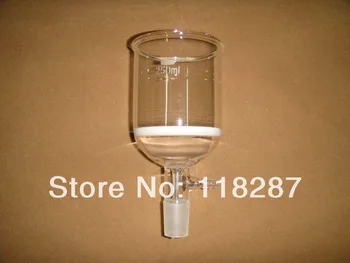 

250ml,24/29,Glass Buchner funnel with side Arm ,3# Coarse filter,Groud Joint,Laboratory Glassware,lab funnel