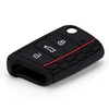 Funda de silicona para coche, 3 botones, para VW Golf 7 MK7 Tiguan Polo Skoda Octavia A7 Seat Leon ► Foto 3/4
