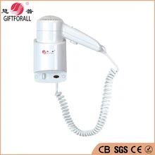 GIFTFORALL ce rohs sgs CB Сертификация настенный для отеля фен теплый воздух отель высокого качества Ванная комната RCY-67300