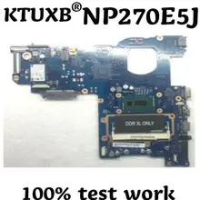 BA41-02342A BA92-14381A для samsung NP270E5J 270E5J 270E5 ноутбук материнская плата Процессор 2957U DDR3 тесты работы