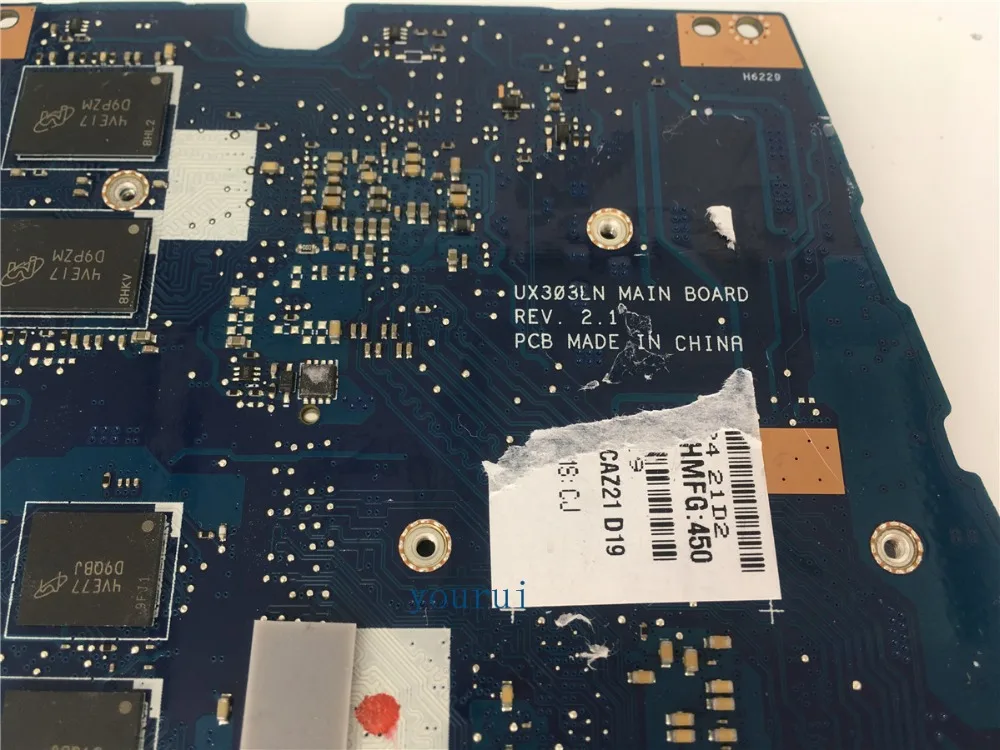  yourui motherboard with i7-4510U CPU 4G RAM for ASUS UX303LB UX303LNB UX303LN UX303L U303L Laptop m
