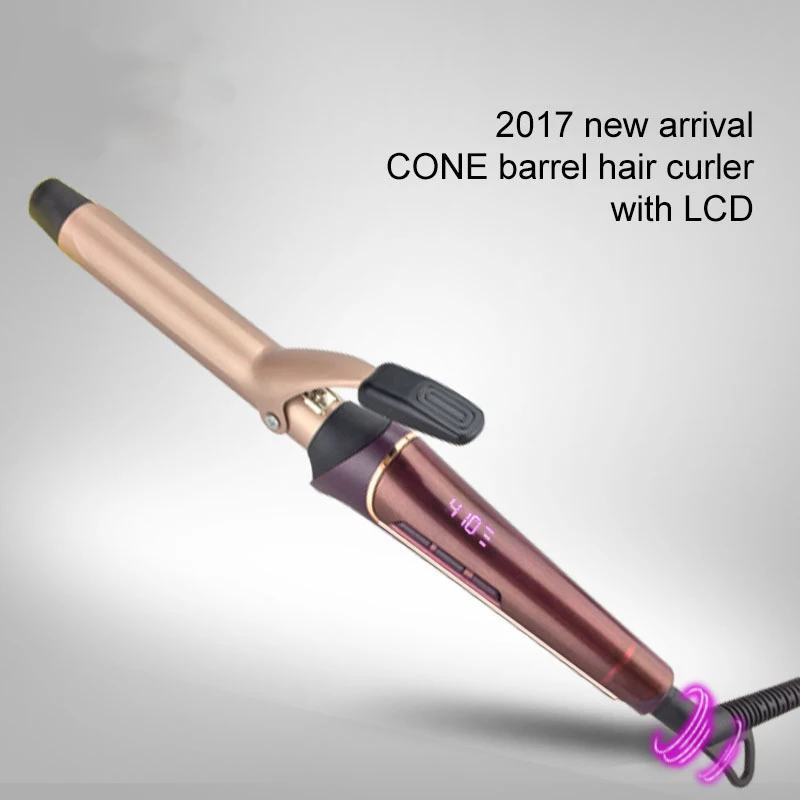 

Hair Curl Roller Curling Wand Ceramic Hair Curler Styler Professional LCD Hair Curling Iron Fashion Styling Tools Hairdressing