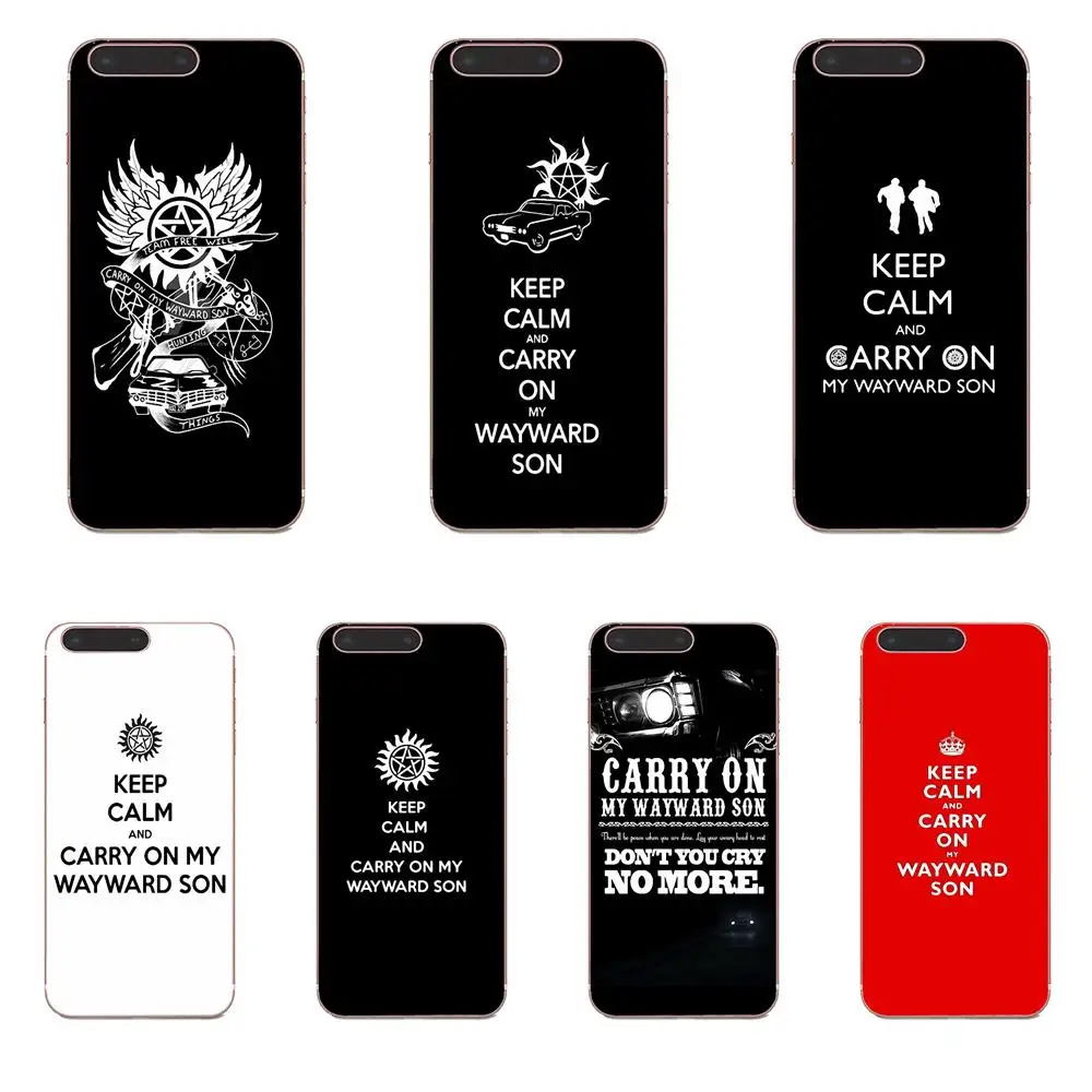 

Tv Supernatural Carry On My Wayward Son For Samsung Galaxy Note 5 8 9 S3 S4 S5 S6 S7 S8 S9 S10 mini Edge Plus Lite