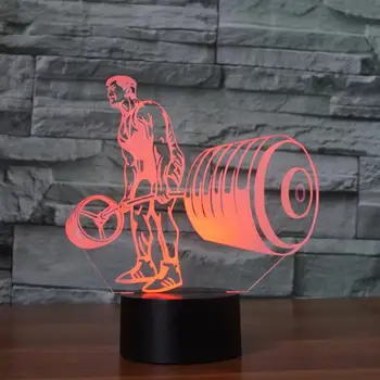 

Novelty Luminaria Led 3d Lamp Luminaria De Mesa Led Night Light 7 color change children room 7 color change desk lamp