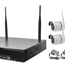 4CH 1080P FULL HD Беспроводной NVR комплект wifi CCTV система наружная Водонепроницаемая 4PCS1080P ip-камера комплект видеонаблюдения