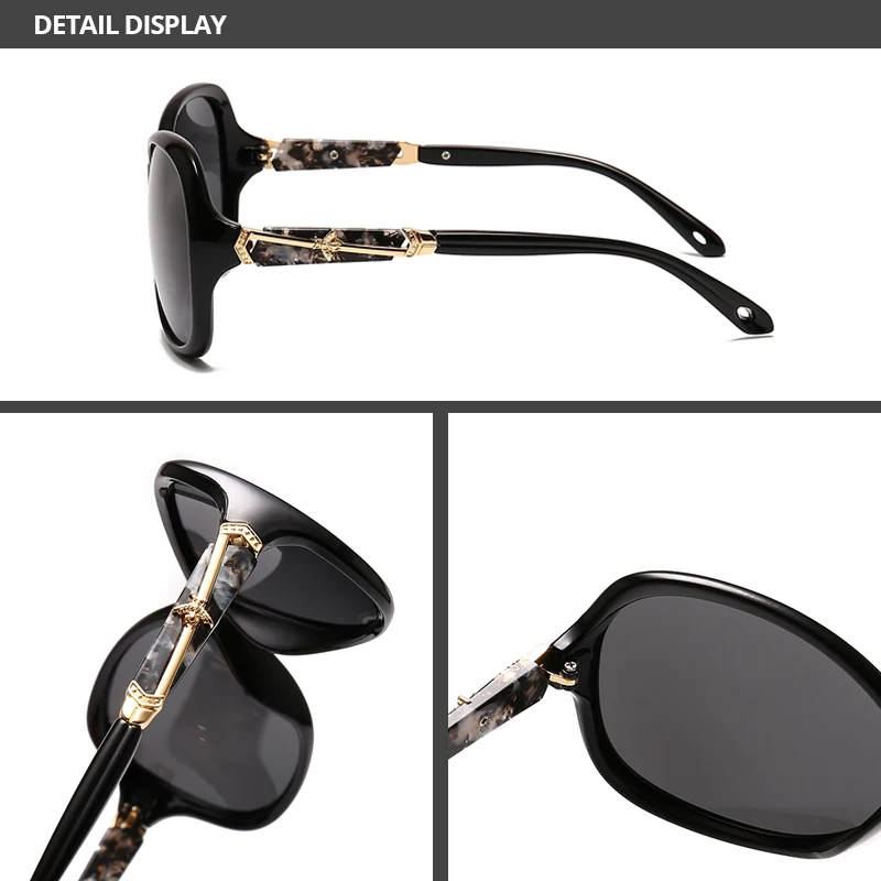 Pro Acme, роскошные дизайнерские солнцезащитные очки для женщин, поляризационные, большая оправа, женские солнцезащитные очки, оттенки для женщин, gafas de sol muje PC1215