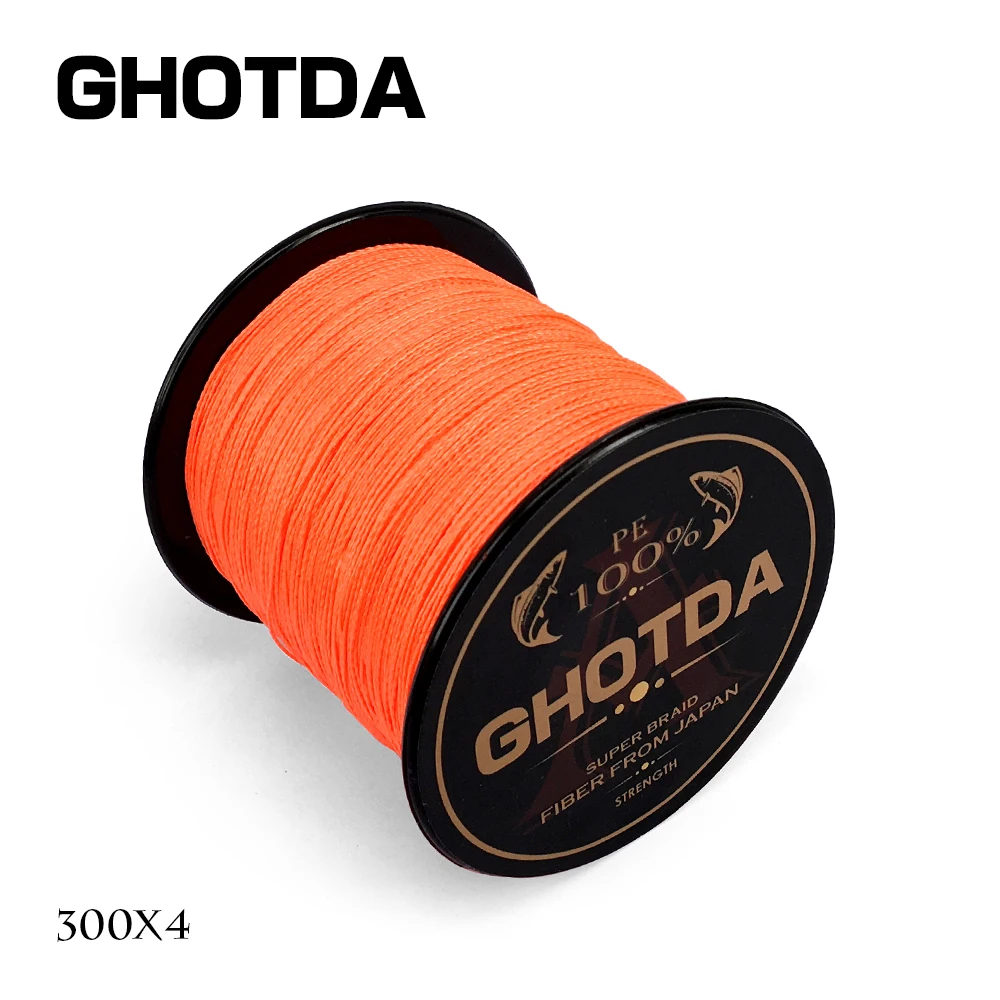 300 M العلامة التجارية GHOTDA اليابان جودة المتعددة الشعيرات 100% صنارة صيد بولي ايثيلين مجدول الصيد جديلة 300 M العلامة التجارية GHOTDA اليابان جودة المتعددة الشعيرات 100% صنارة صيد بولي ايثيلين مجدول الصيد جديلة