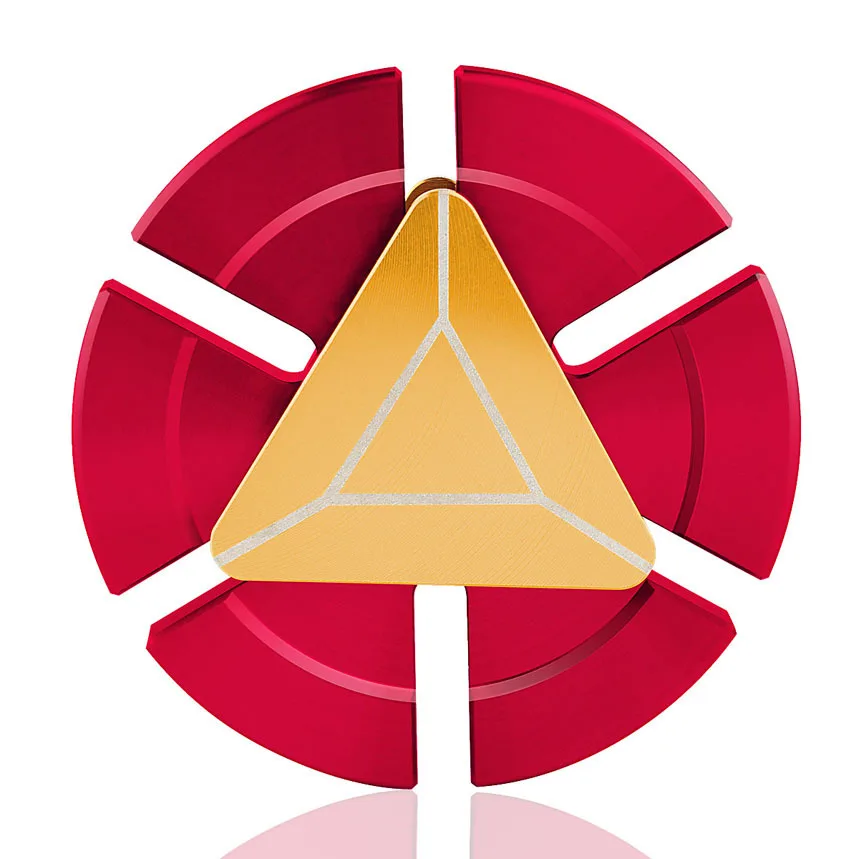 

The Avengers Iron Man Spinner Mantel Fidget Spinner Hand Spinner For Better Focus Autism and ADHD Stress Toys With Gift Box