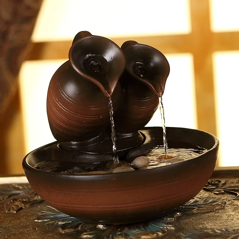 Мини фонтан фэн шуй 110 240 В|bonsai decoration|bonsai feng shuibonsai ornament |