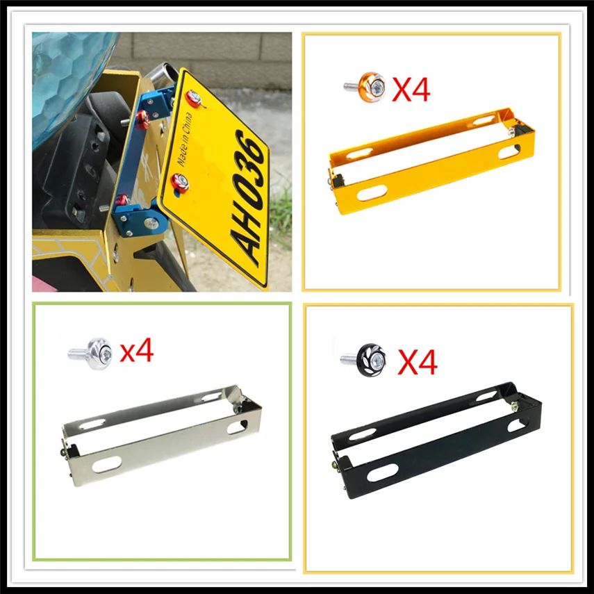 

Motorcycle new License Holder Mount Bracket Number Plate for KTM Bajaj PulsaR 200 NS 1190 AdventuRe R 1050 RC8 Duke
