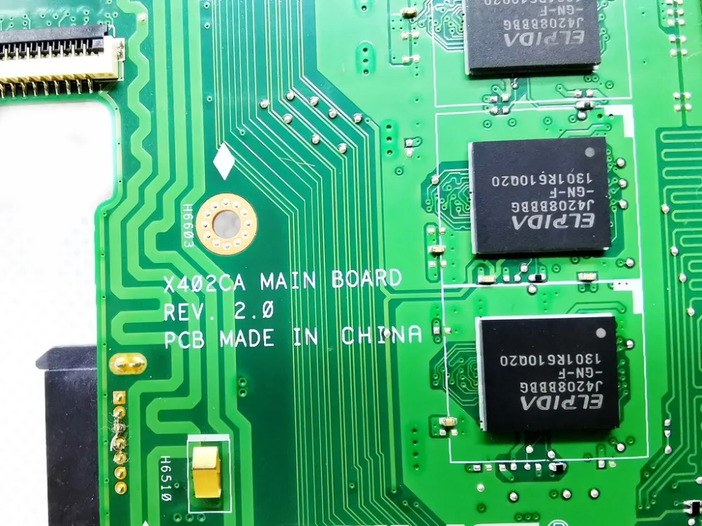 الأصلي ل ASUS X402CA اللوحة المحمول X402CA HM76 I3-3217U 4 GB X402CA REV 2.0 اختبار جيد شحن مجاني
