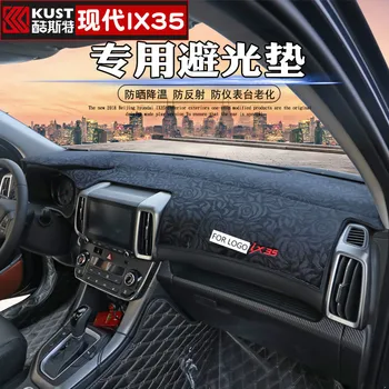 

For Hyundai IX35 2017 2018 2019 high Quality dashboard console insulation sunscreen sun shade dark mat Car-styling