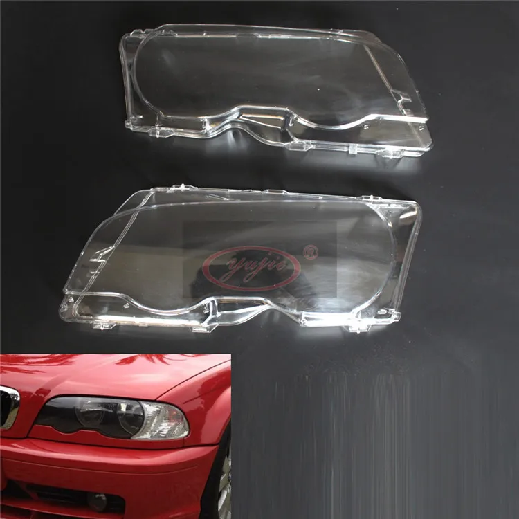 

for BMW 98-01year Two doors E46 M3 318i 320i 323i 325i 328 Automobile headlamp cover lamp housing PC transparent lamp housing