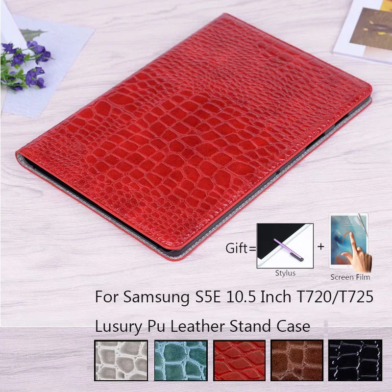 Роскошный чехол из искусственной кожи для Samsung Galaxy Tab S5E 10 5 T720 T725 умный с