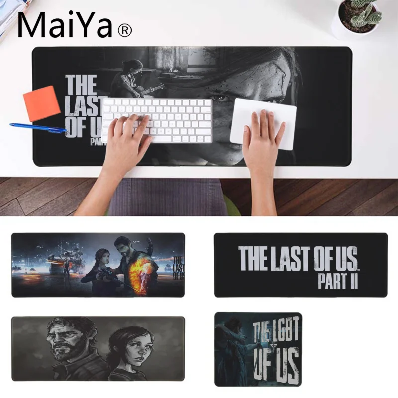  Maiya Vintage Cool THE LAST OF US Unique Desktop Pad Game Mousepad Free Shipping Large Mouse Pad Ke