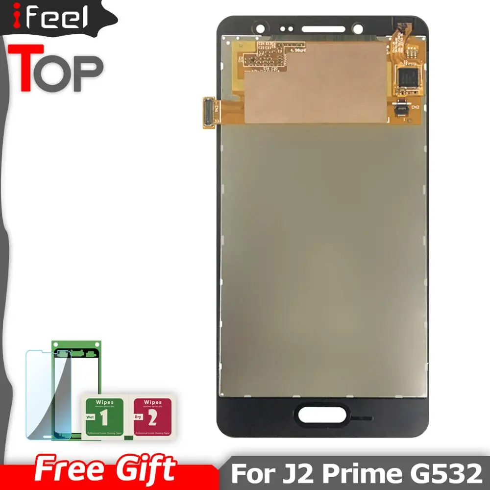 Baratos IFEEL para Samsung Galaxy J2 Prime G532 SM G532 SM G532F G532F digitalizador de pantalla táctil + conjunto de módulo de pantalla LCD