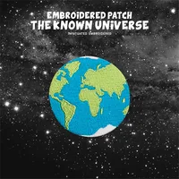Buy Embroidery Universe Planetary Space Science Fiction Clothing Planet Patches Decorative Accessories Iron-on Patch Stickers Online - Image 3