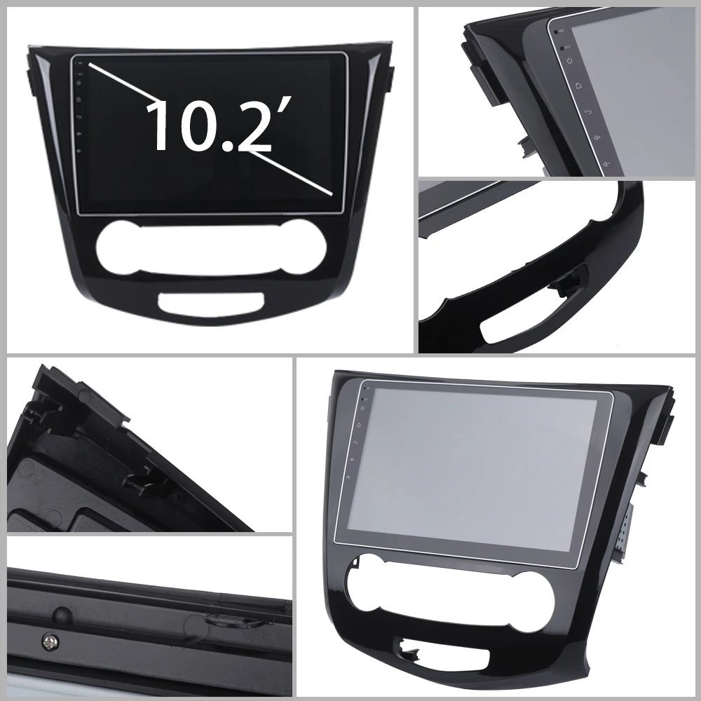 Автомобильный 2 din android 7.1.1 gps Navi для Nissan Qashqai 2014 + X trail Авторадио навигационный