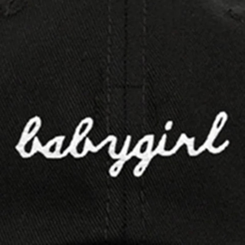Новинка 2017 регулируемая бейсболка с вышивкой babygirl головные уборы бейсболки