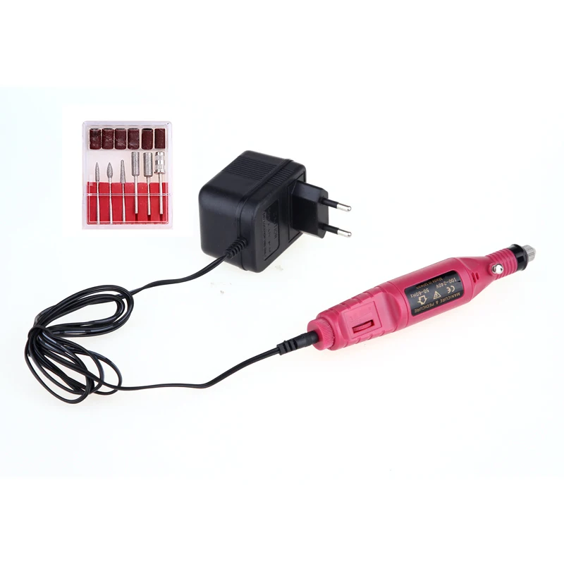 

Professional Electric Nail Drill Manicure Machine Nail File Art Pen Polish Drill Equipment Tools EU Plug