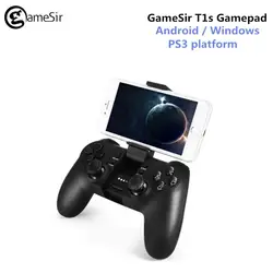 GameSir коврик T1s Bluetooth Беспроводной игрового контроллера геймпад телескопическая для Android/Windows/VR/ТВ коробка/PS3