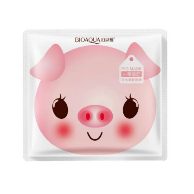 10 шт. маска для пополнения молока BIOAQUA Pig питает кожу увлажняет сыворотка лица