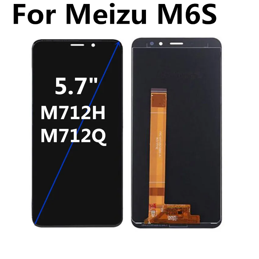 Для Meizu M6 ЖК-дисплей Дисплей Сенсорный экран M711H M711M M711Q M6S ЖК-дисплей M712H M712Q для 6 лет Meilan M6T ЖК-дисплей M811Q Экран Замена