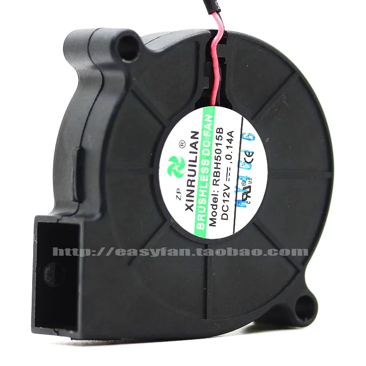 

NEW FOR XINRUILIAN RBH5015B 5015 12V 0.14A Blower 5CM turbine cooling fan