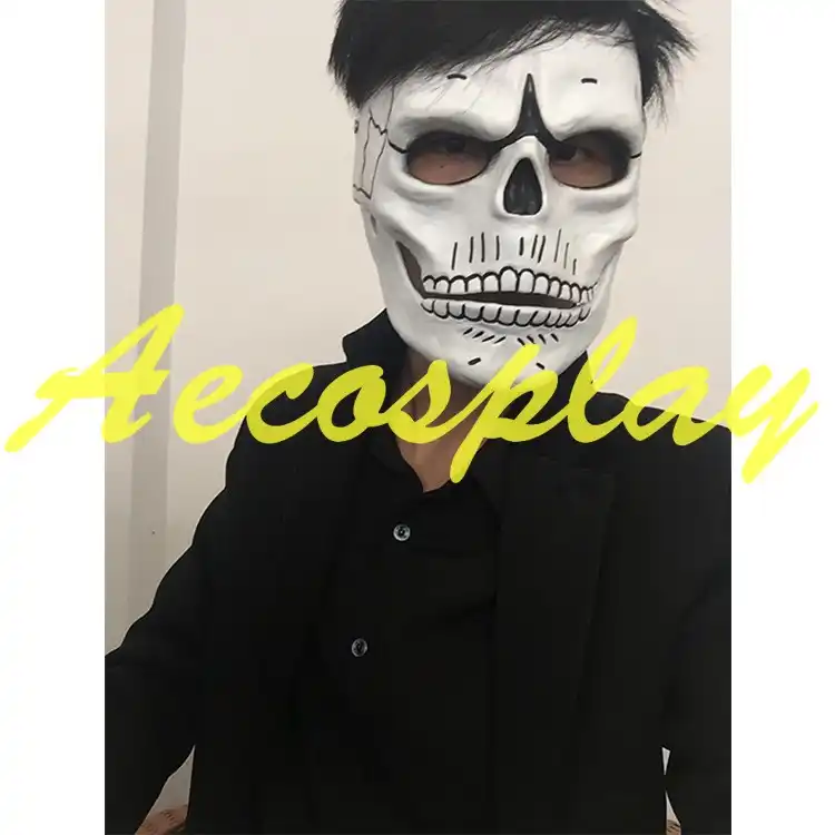 Movie 007 JAMES BOND Spectre Mask Skull Skeleton Scary Halloween
