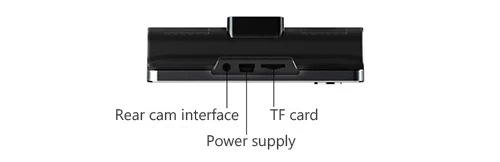 3 cameras car DVR 5