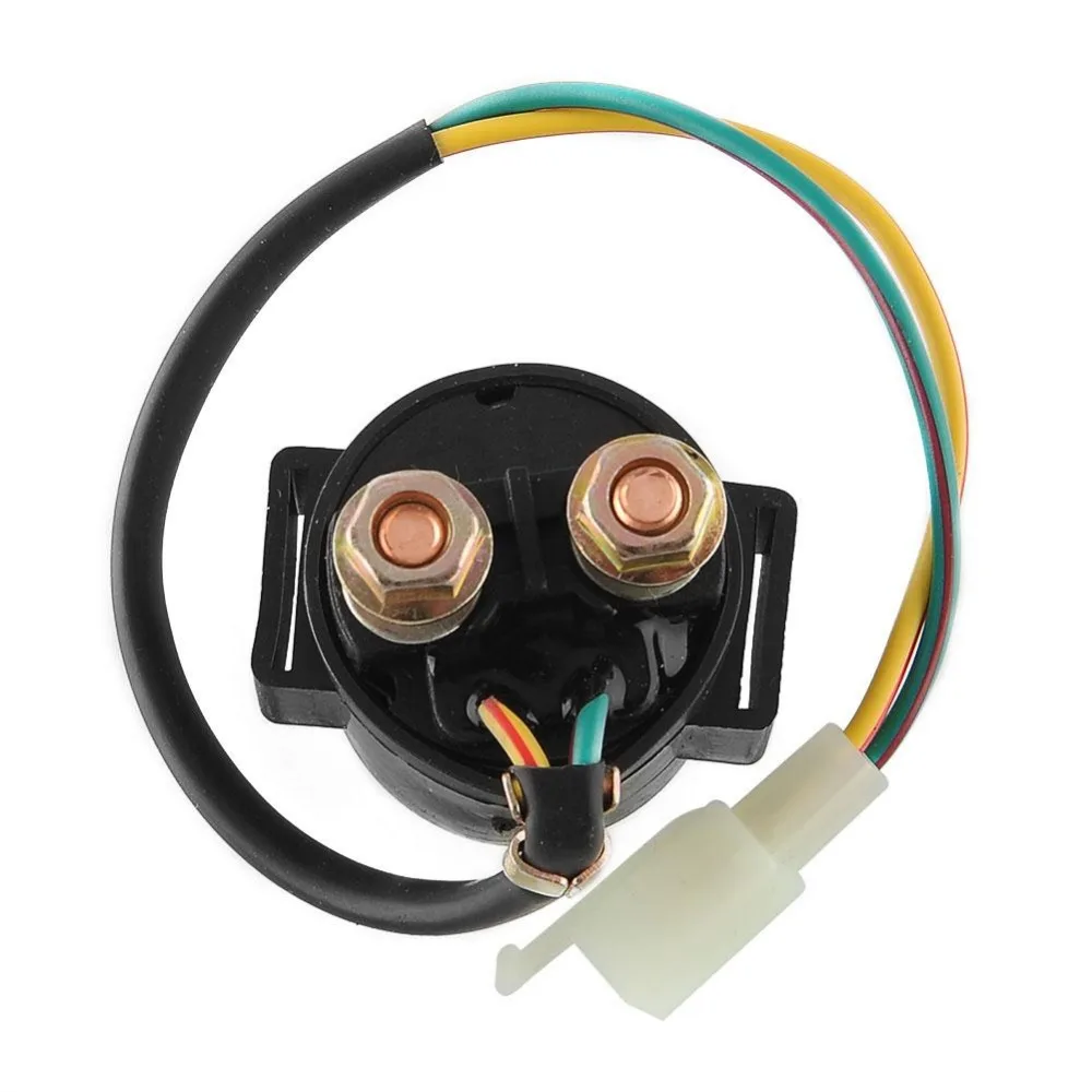 Portable Universal 2 Pins Connection Starter Solenoid Electric Relay 