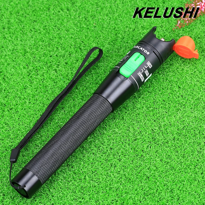 KELUSHI 30mW Visual Fault Locator Red Light Source Fiber Optic Cable Tester Test Tool 15 20km