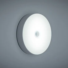 Motion Sensor Night Light LED Step Light Wall Stairs Magnet Closet Lights